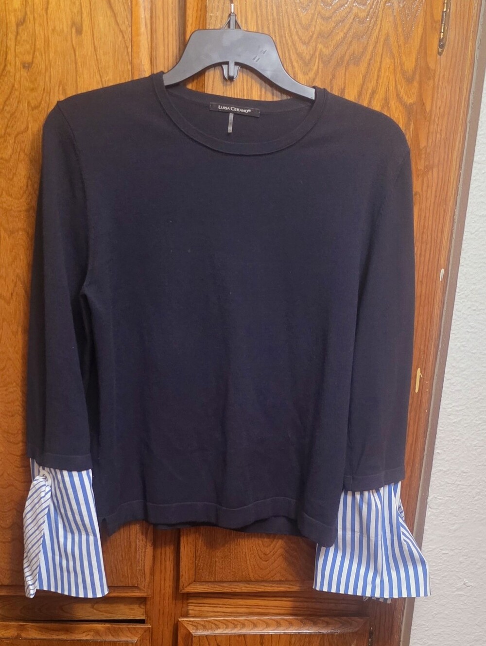 Luisa Cerano Knit Top Size 6